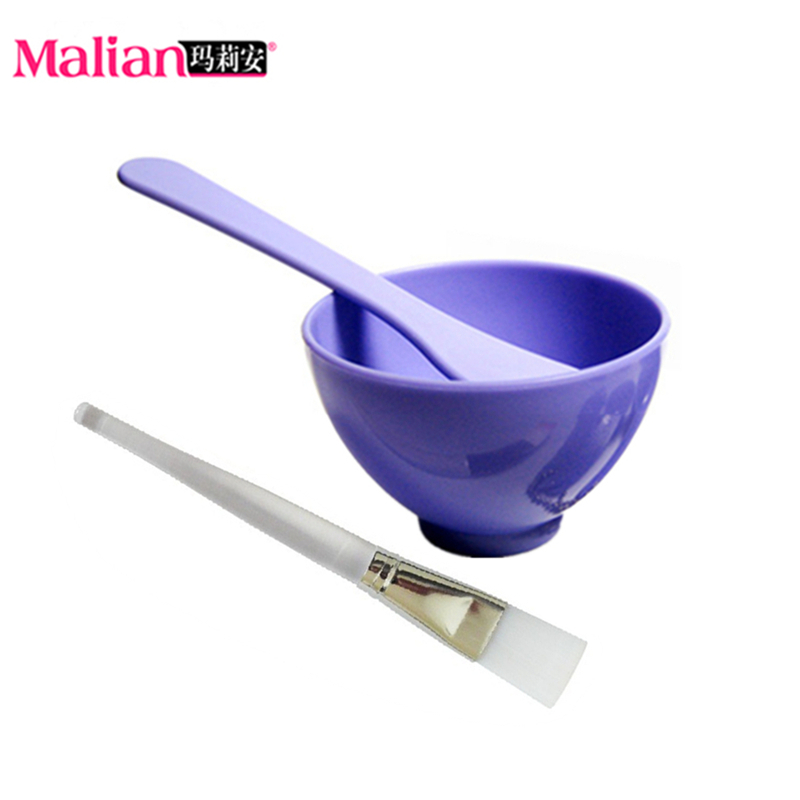 Malian/玛莉安面膜碗面膜棒面膜刷三件自制做面膜工具套装包邮