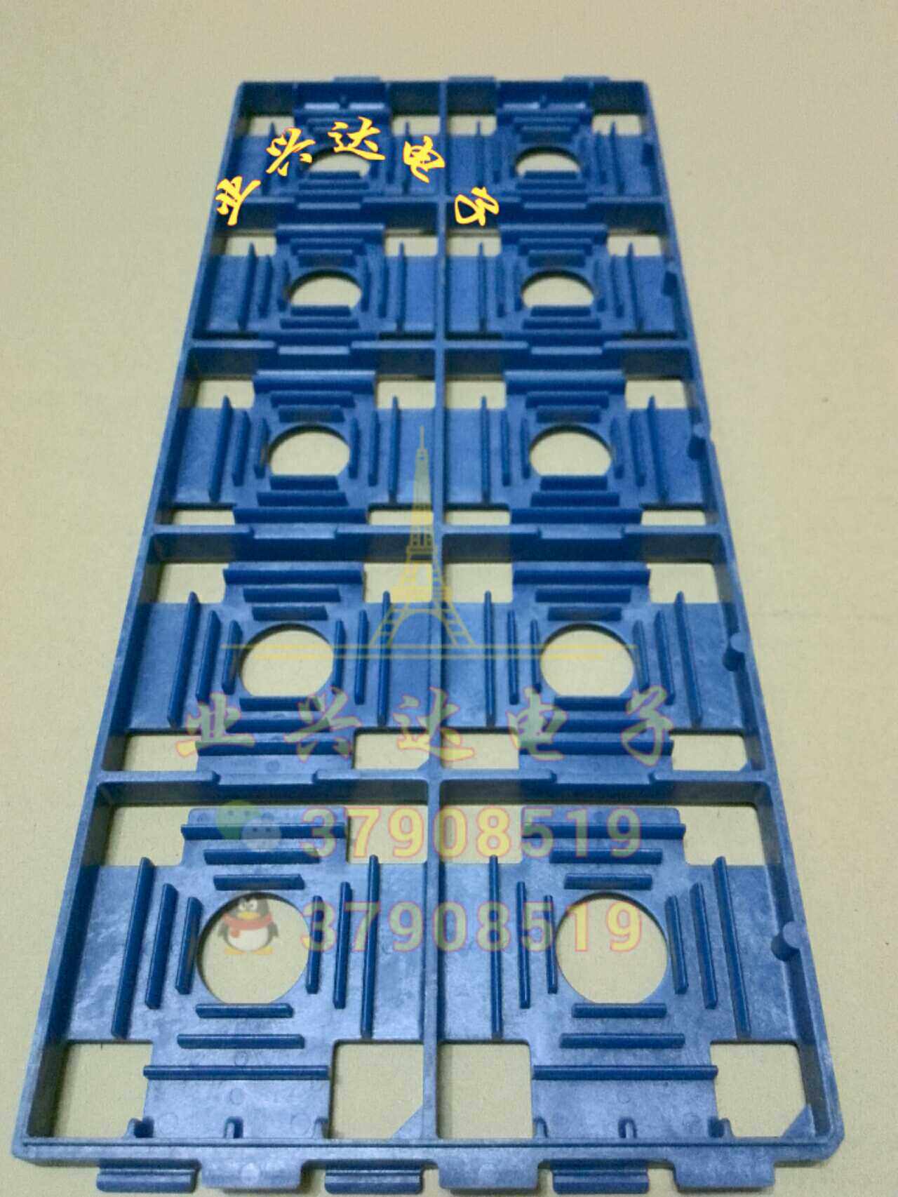 Universal Chip Nursery Plated Gold Plated Foot Tray Material Tray Antistatic Ic Tray Multifunction Chip Nursery Tray