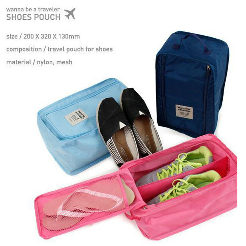 Travel Travel Shoes Bag Waterproof breathable Shoe Pack portable sport Travel Travel Standing Shoes Containing bag