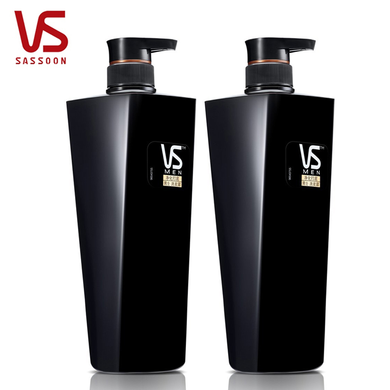沙宣净化打底男士洗发水/露700ml*2瓶 美发专用
