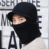 Winter mens wool line hat children knit cover headcap bicycling windproof dew-eye duck tongue thickened thermal care northeast