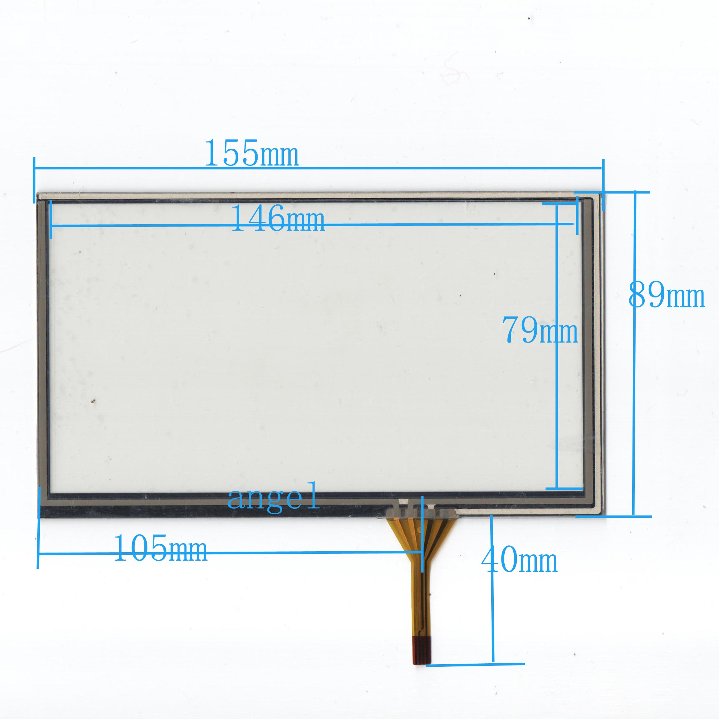 6 2 navigation touch external screen 155*89 Kejunda Solette Huayang Soling handwriting screen Ren E