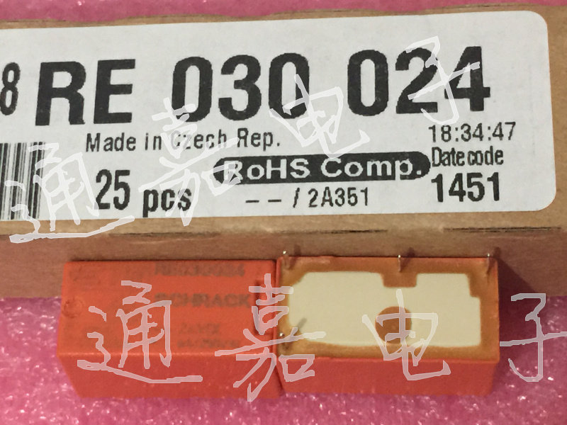 TE TYCO Tyco relay RE030024 24VDC 100% new original fake one penalty ten