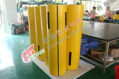 Customized American football training equipment rugby field protective gear wall crash bag rapping building bag floor cushion column