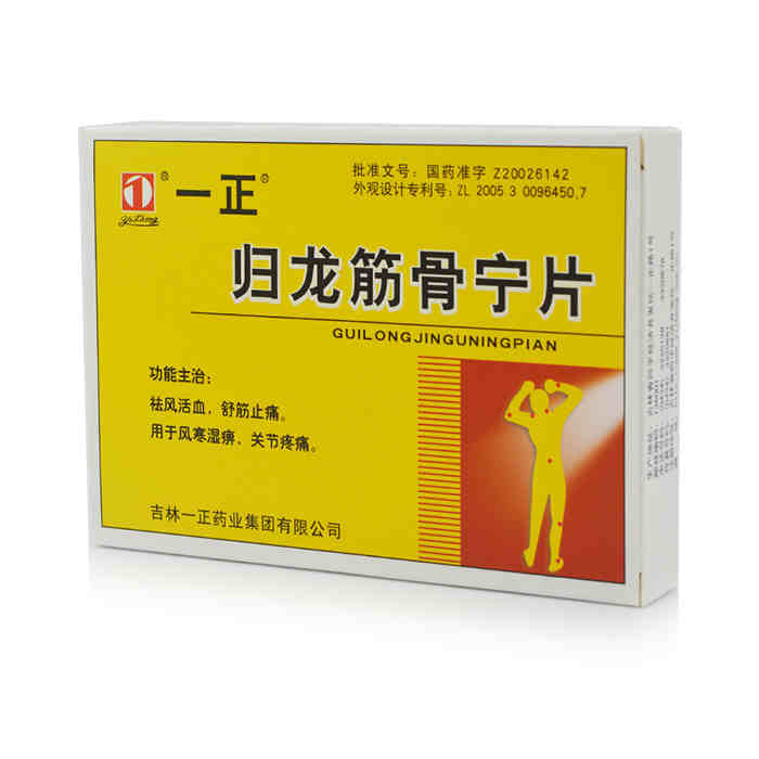 一正 归龙筋骨宁片 0.25g*24片/盒