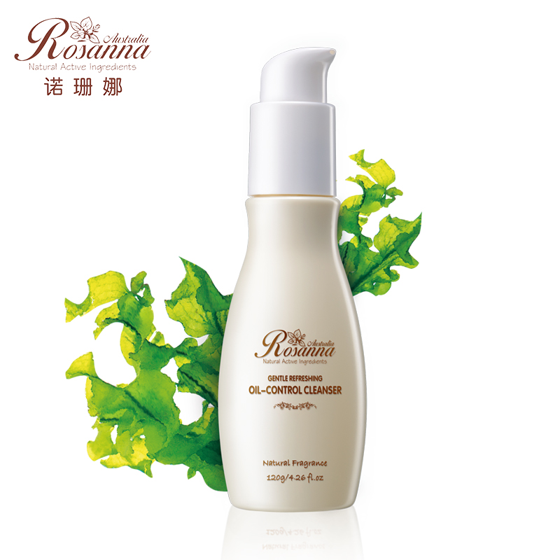 Rosanna/诺珊娜 清爽净油柔和洁面液120ml 控油袪痘泡沫洁面乳