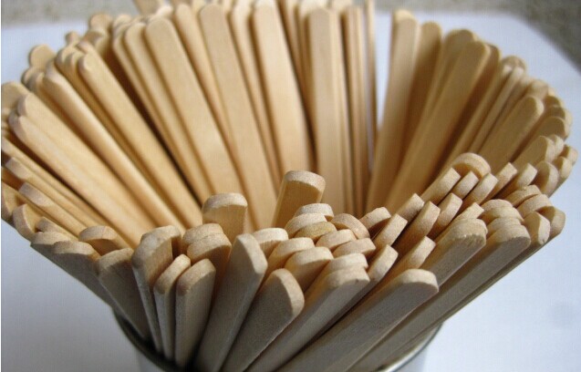 Single independent packaged coffee stirring wood stick disposable coffee bar 14CM 100 load-Taobao