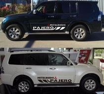 Mitsubishi PAJERO special car sticker door decoration pull flower personalized modification full car sticker PAJERO whole car sticker