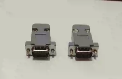 Semi-gold plated VGA welding head male female pinhole three rows 15 DB15 welding wire head video camera with plastic shell