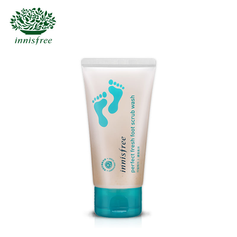 innisfree/悦诗风吟 清新护理足部磨砂清洁啫喱100ml 舒缓去角质