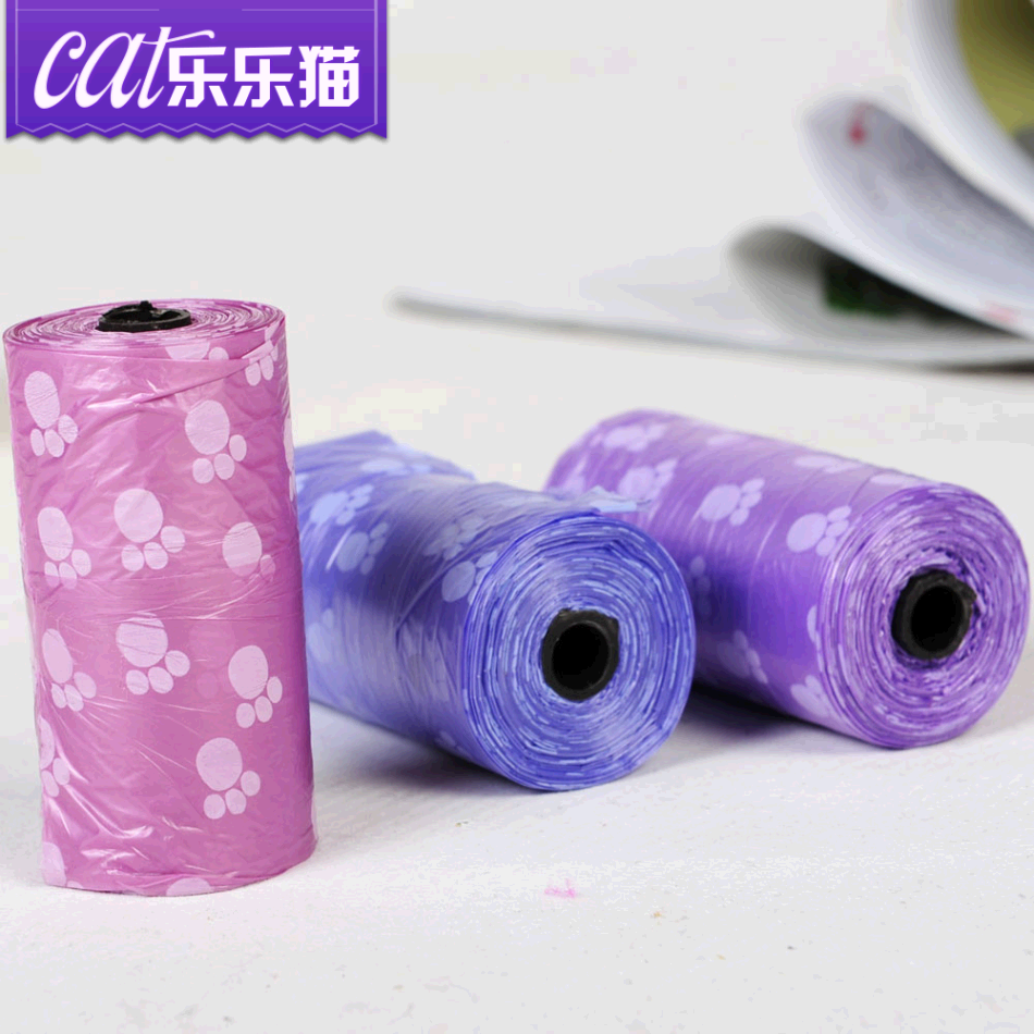 猫屎狗屎拾便袋 宠物环保袋猫咪拾便器清洁袋 粪便垃圾袋宠物清洁