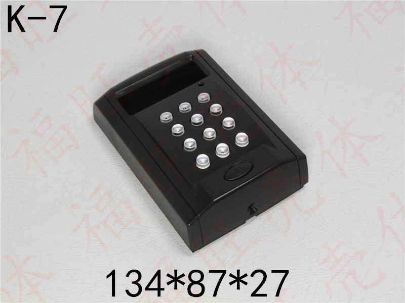 Display plastic enclosure access control enclosure security enclosure attendance enclosure ABS instrumentation enclosure