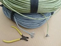 Оригинальный Тайвань 12Awg 3 -Square Millimeter -Repestant High -Temperature Ultra -Soft Silicone Line High -Tend Discher Line 6 Yuan/Meter