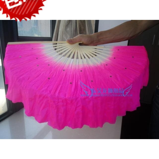 Dance Fan Stage Performance Fan Seedlings Song Fan Bifacial Stage Props Square Fitness Dancing Fan