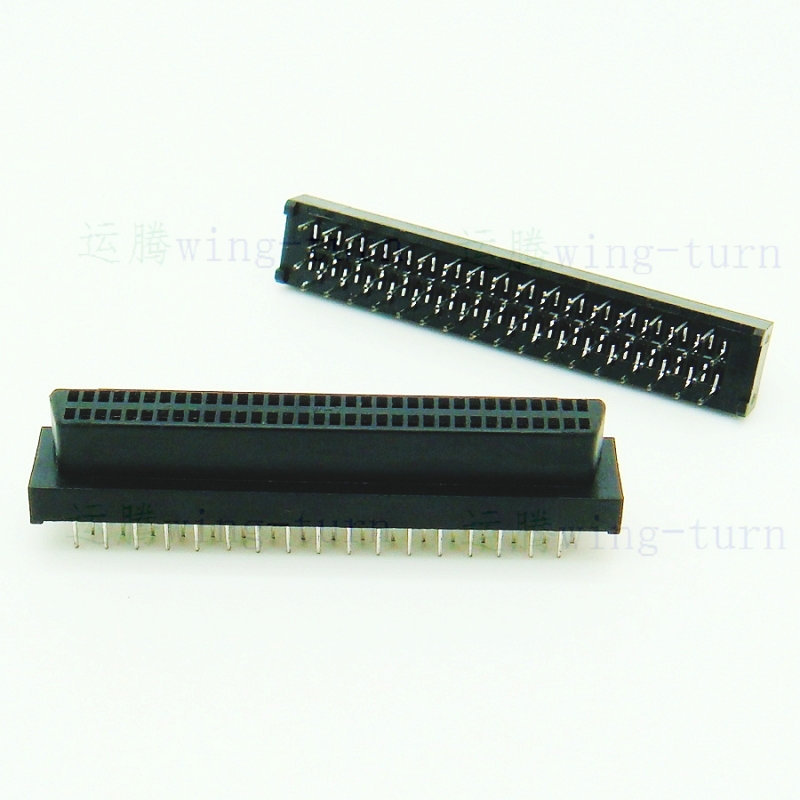 Yunteng MDD68FP4-180 SCSI full plastic straight foot HPDB68 core straight plug female head PCB board card pin