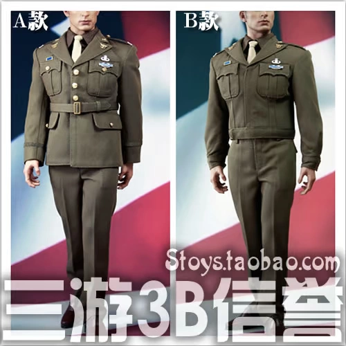 Поп 1/6 x19 Второй мировой войны во Второй мировой войне военная униформа в США.