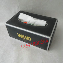 厂家定制办公皮具纸巾盒 高档皮革纸巾盒抽纸盒收纳茶包盒礼品盒