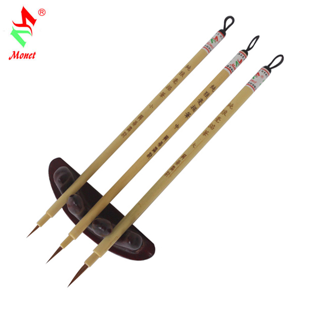 MONET Pure Wolf Milli Line Drawing Pen Stroke Stroke Line Watercolor Brush Bamboo Pole Xiaokai Chinese Painting Copy Scripture