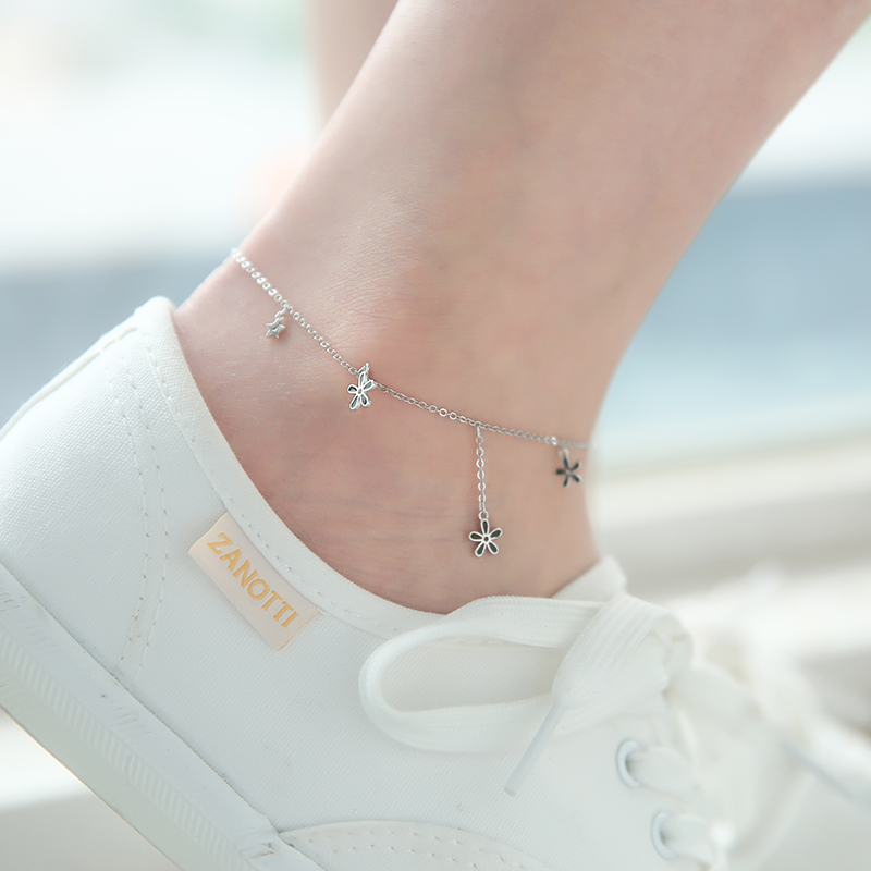 Chaine de cheville Femme TWINSTYLE     en Argenterie - Ref 3101678 Image 1