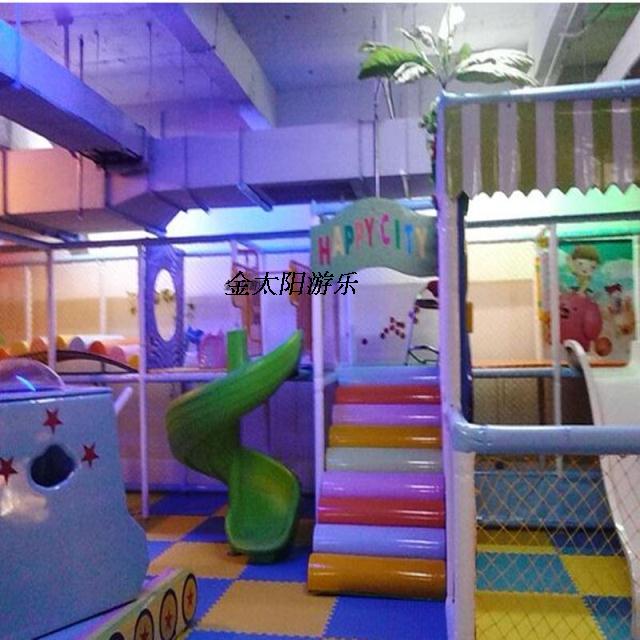 Children Naughty Castle Accessories Rainbow Ladders Children Climbing Board Seven Color Terraces Climbing Board Terraces Indoor Children's Playground