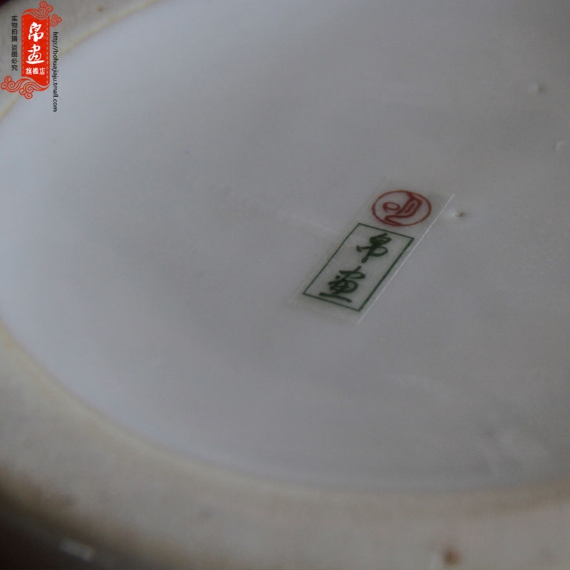 Blue and white porcelain of jingdezhen ceramics flower receptacle living room home decoration flower arranging home furnishing articles