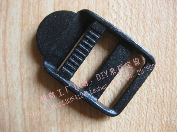 Spike price Inner diameter 2CM luggage clothing accessories plastic ladder buckle mesh word buckle adjustment buckle non-slip four-speed buckle