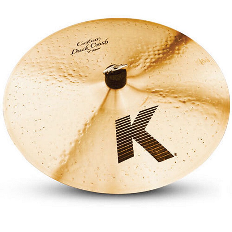 Ziljian K0952 K Custom Dark CRASH 17 inch Hanging Cymbal Meme-produced Soundless Sheet