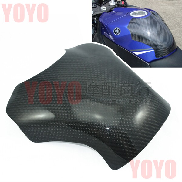 YZF R1 09 10 11 12 13 years modified real carbon fiber fuel tank protector cover
