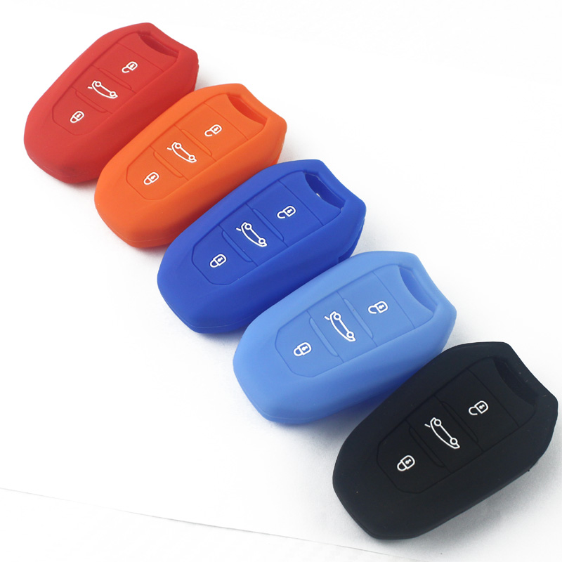 雪铁龙DS6钥匙包DS5 DS5LS  DS3 DS4套扣汽车专用硅胶改装用品