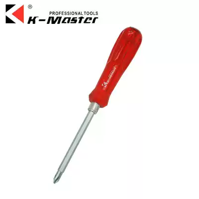 Kmart screwdriver rubber handle screwdriver screwdriver chrome vanadium steel cross word magnetic