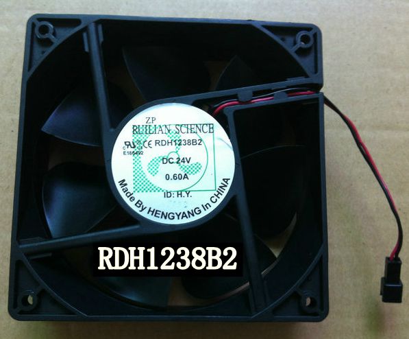 RDH1238B2 Original XINRUILIAN RUILIAN 24V 0 60A 120*120*38 Inverter fan