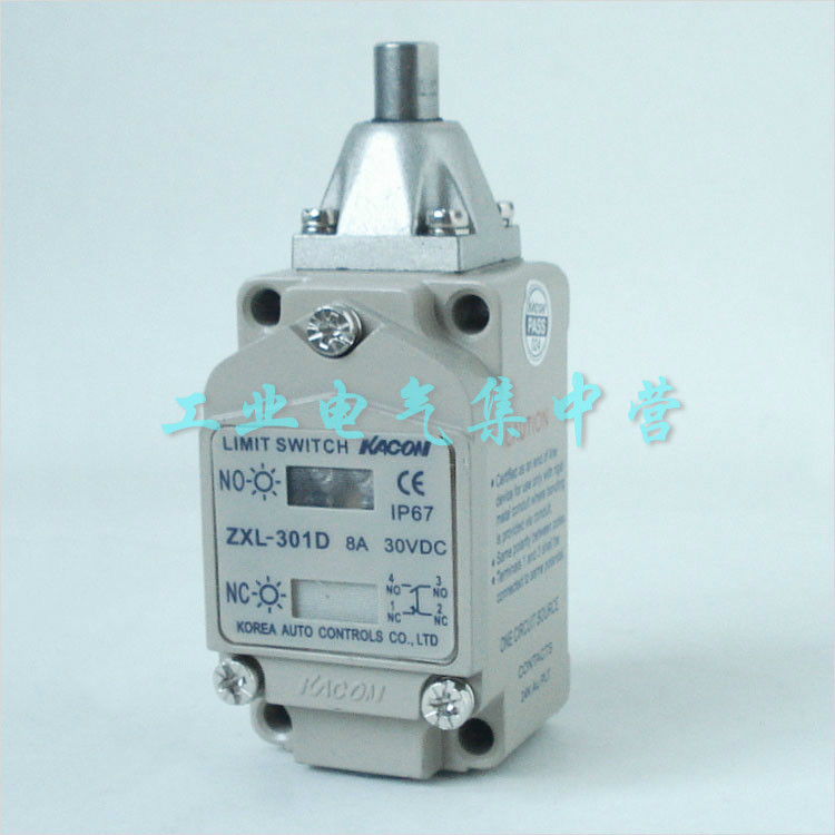 Kaikun kacon travel limit switch ZXL301 top plunger button type