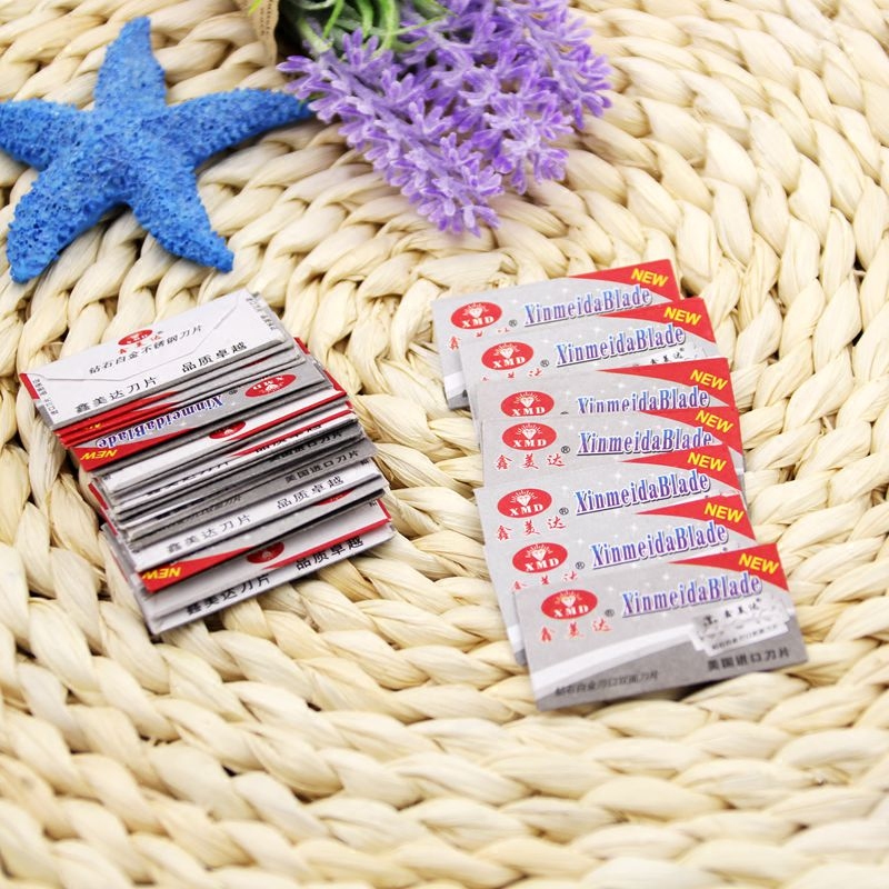 1 Meta shop Products Stainless Steel Shaving Blades Single Packaging Shave Blades Men Shave Blades