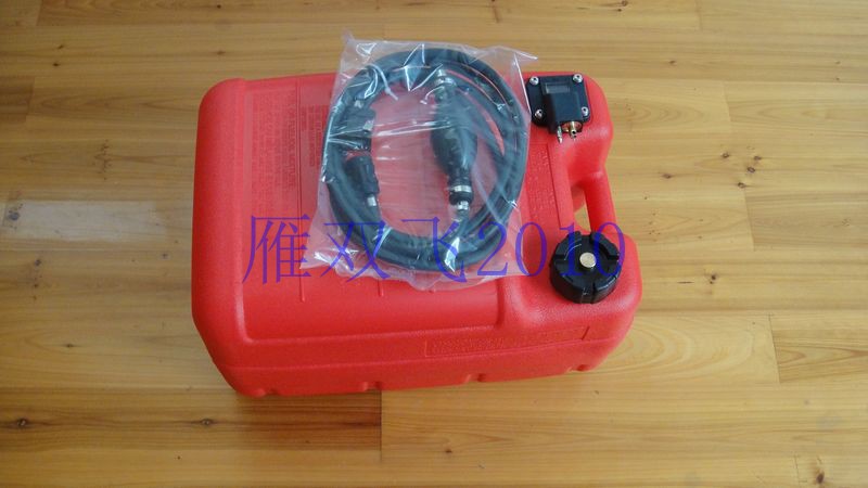 Outboard engine external fuel tank plastic oil barrel 24L fuel tank refueling pipe sailing Kaishan Ye Shunfeng sea general - Taobao