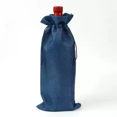 European and American wedding linen red wine bag wine bag wine bottle set blind bag olive oil gift bag
