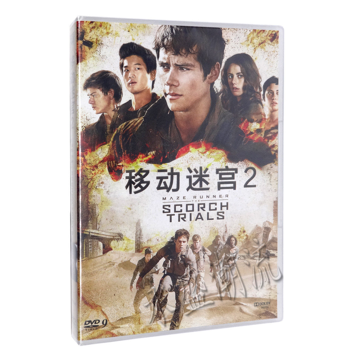 正版高清 经典电影 移动迷宫2第二部:焦土试炼 DVD9 光盘碟片