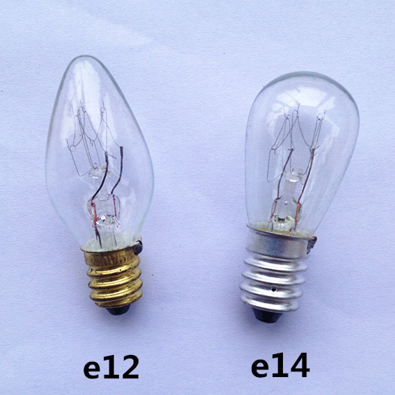 E14E12 screw mouth micro transparent small bulb night light refrigerator freezer microwave oven exclusive