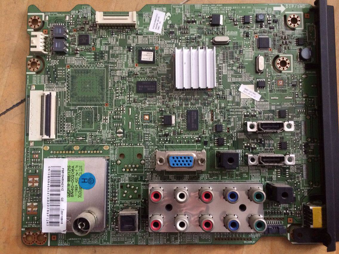 Original Samsung PS51D450A2 motherboard BN41-01590B with S50HW-YB07 screen has been tested