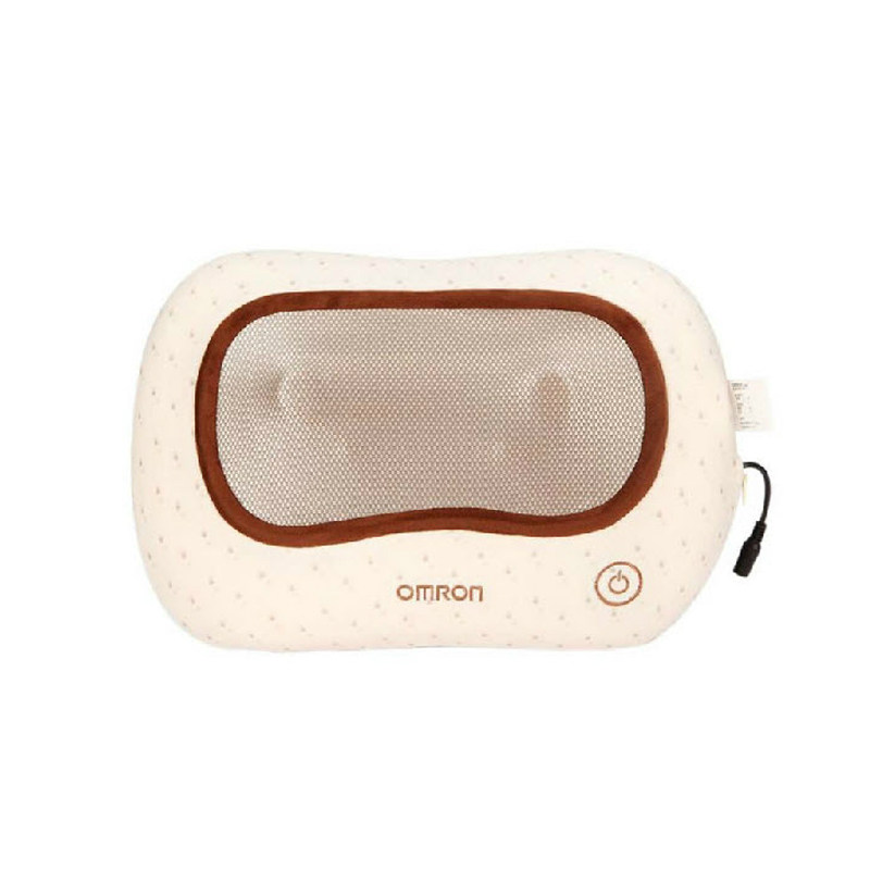 欧姆龙按摩枕HM-340多部位温热智能按摩靠垫多功能按摩器