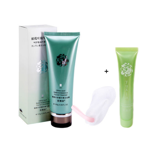 肌养晶橄榄叶舒缓洁面膏120g洗面奶洁面乳保湿补水深层清洁
