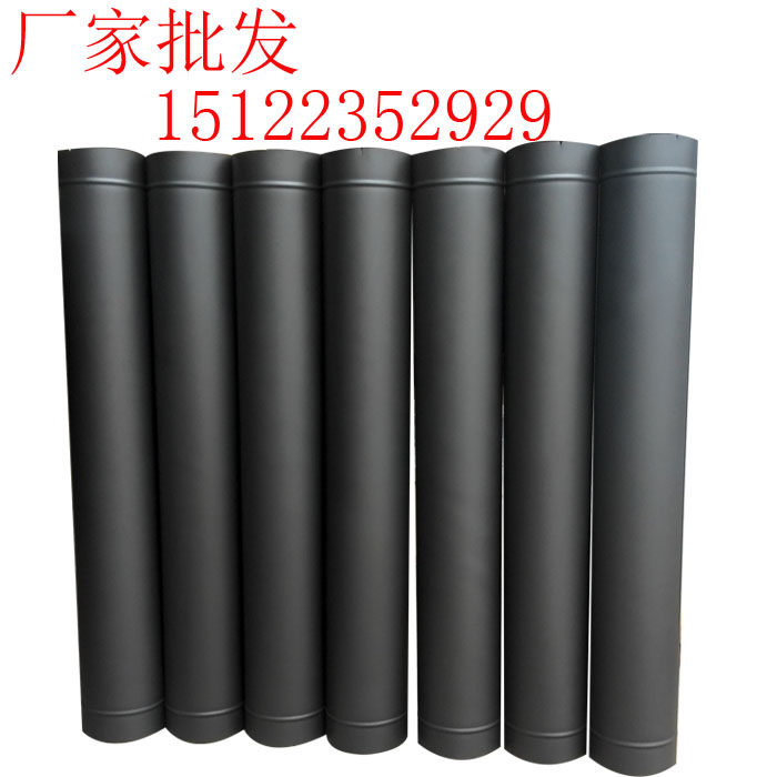 Custom Profiled Real Fire Fireplace Smoke Pipe Stainless Steel Smoke Pipe Chimney Cast-iron Fireplace Special Manufacturer Direct Cigarette Cylinder