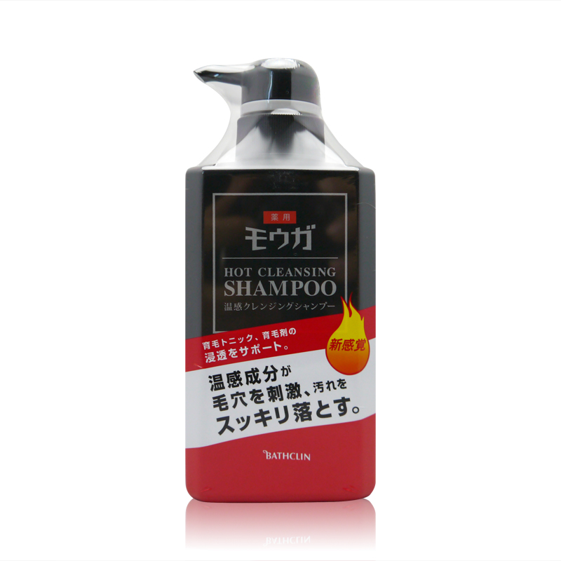 【日本直邮】BATHCLIN巴斯克林温感洗发水380ml