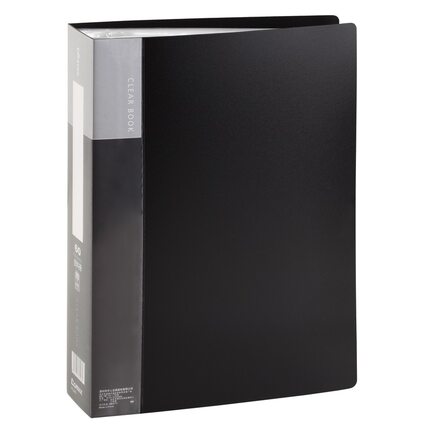 齐心PF60AK 资料册 A4 活页 60页 文件册 资料夹 文件夹插页