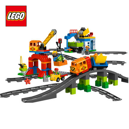 乐高得宝系列10508豪华火车套装Duplo 玩具积木拼搭益智大颗粒