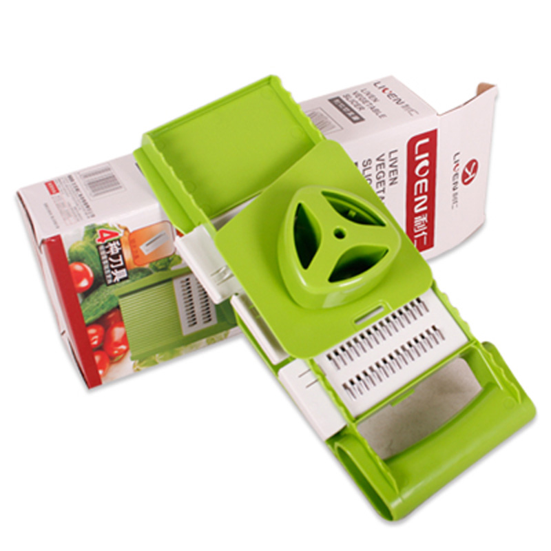 Liren multi-functional vegetable cutter guard hand rubbing board household shredded slices cut foam kitchen good expert