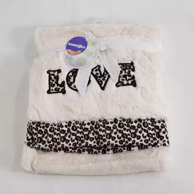 () Anti-Doucheng high-grade original single baby blanket double-layer thickened embroidery blanket 76 * 101CM
