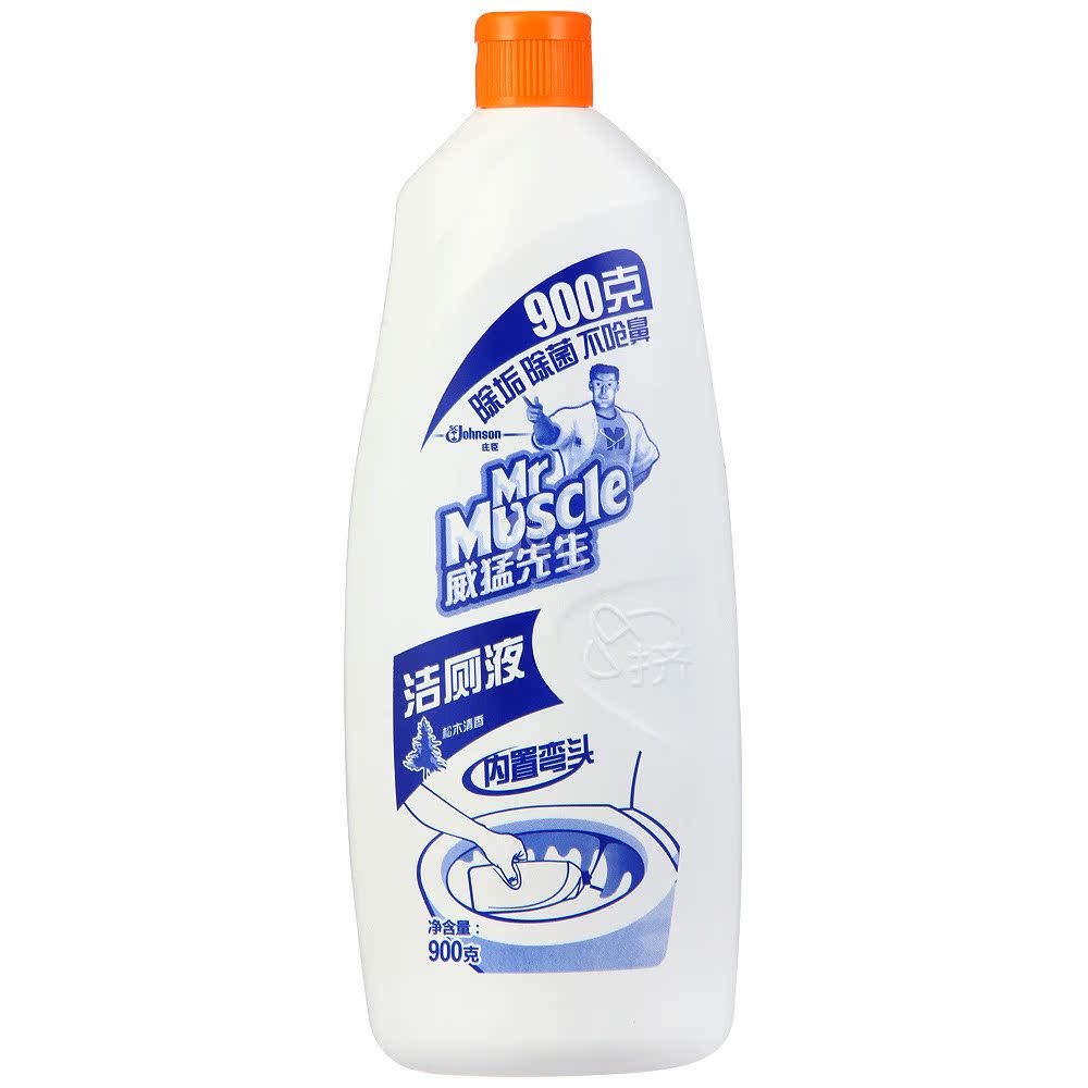 威猛先生洁厕液洁厕剂马桶清洁剂 厕所清洗去污 松木清香900g