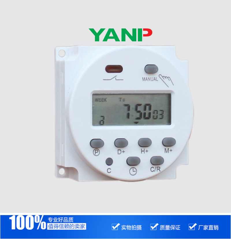 CN101A timer upgraded version YP109 microcomputer time control switch CE certificate 220V 12v 24V