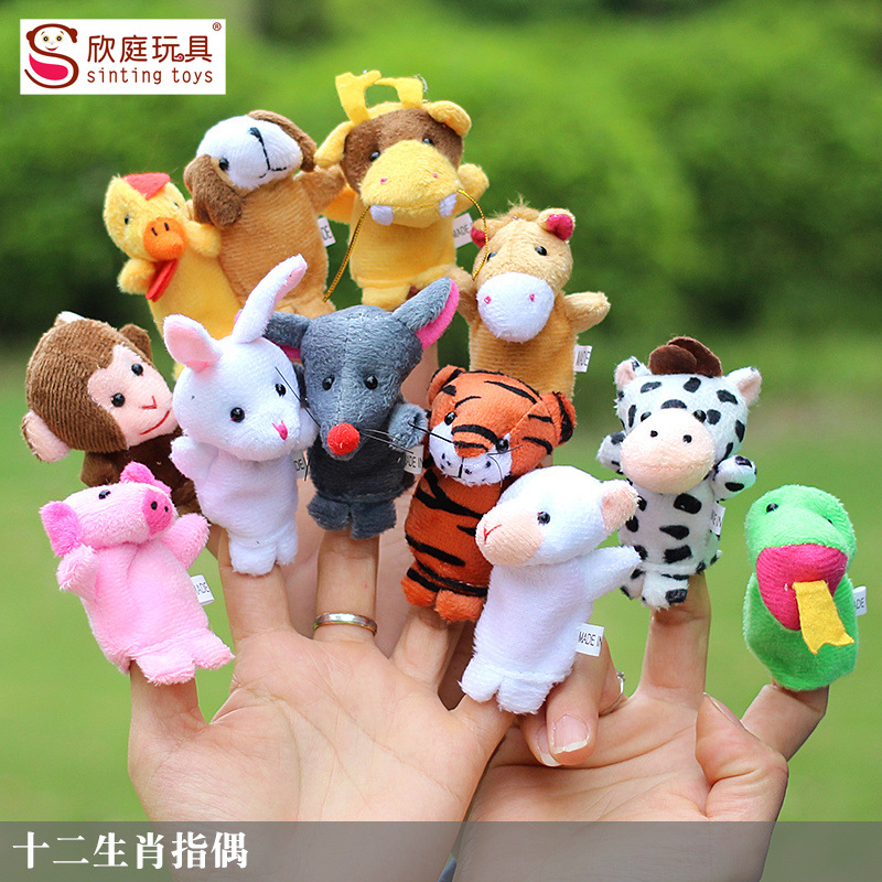 Hot sell paparazzi doll duozodiac dolls zodiac small animals finger puppets occasionally storytelling 3-7-year-old children's toys-Taobao