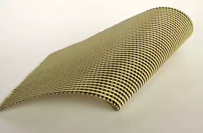 Table tennis racket DIY yellow aromatic carbon mixed fiber 0 2mm 10g